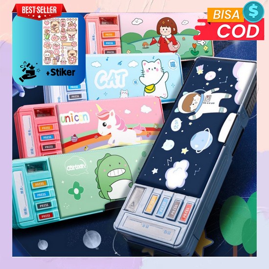 

Temoat Terbaru Viral 2023 Pencil Karakter Tingkat Dosgrep Disgrip Wadah Kitak Pengsil Desgrip Tempat Pensil Aesthetic Kotak Murah Kotak Pensil Study Set Tempat Pensil Calculator Penco 102 1 Girl Kotak Pensil Anak Set 7In 2 Lapisan/Tempat Pensil Multifun