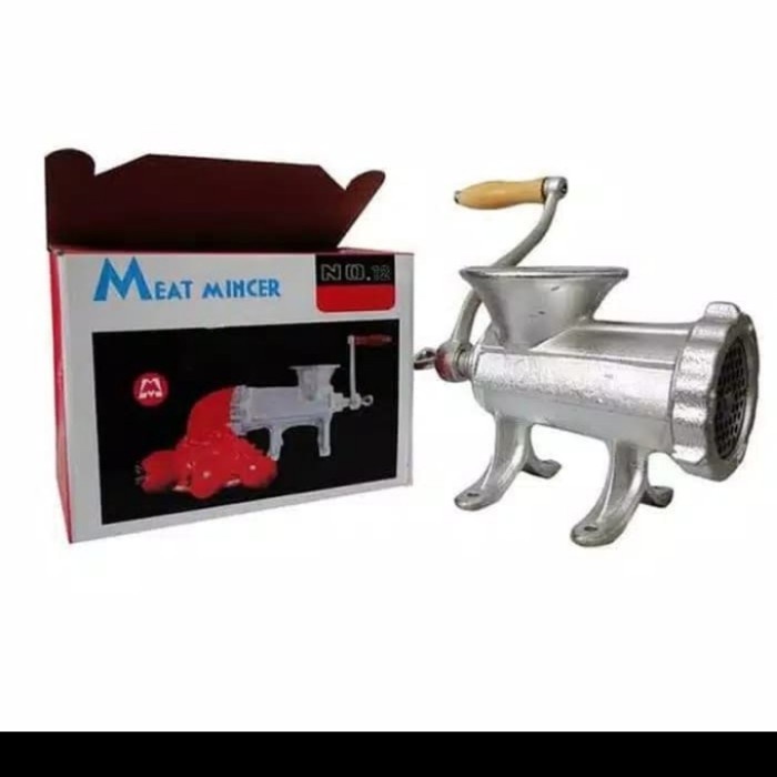 Terlaris Mesin Giling Daging/ Kacang Manual Besi Ukuran 22 Meat Mincer