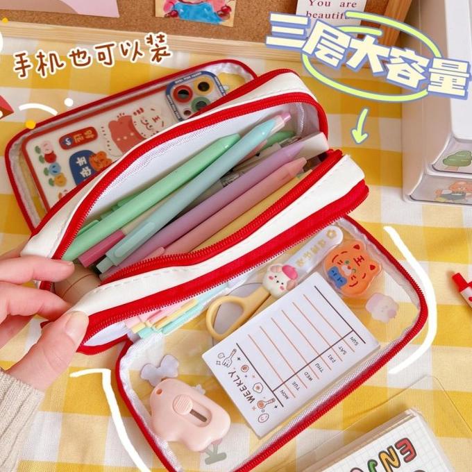 

Winzige Tempat Pensil Cute Kotak Pensil Anak Perempuan Aesthetic Kotak