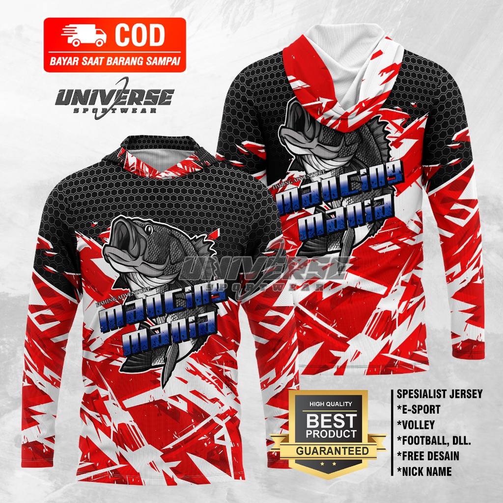 Jersey memancing jersey mancing kaos mancing baju mancing lengan panjang baju pancing jersey mancing
