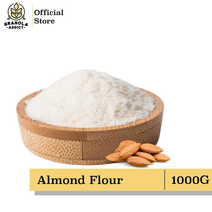 

Granola Addict - Almond Flour / Tepung Bubuk Almond 1000G - 1KG