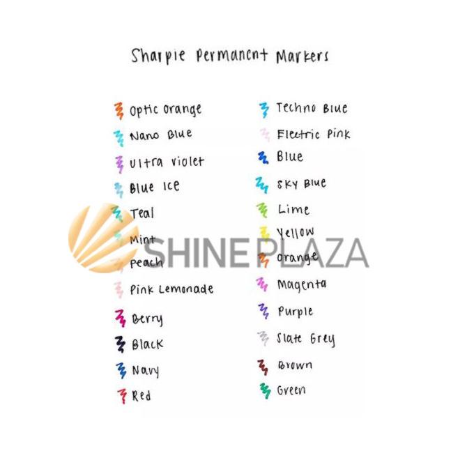 

Sharpie Fine Point Permanent Marker - Spidol Permanen Sharpie