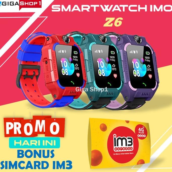Jam Tangan Anak Z6 Imo Imoo Aimo Aimoo Emo Z6 Smartwatch Anak Murah
