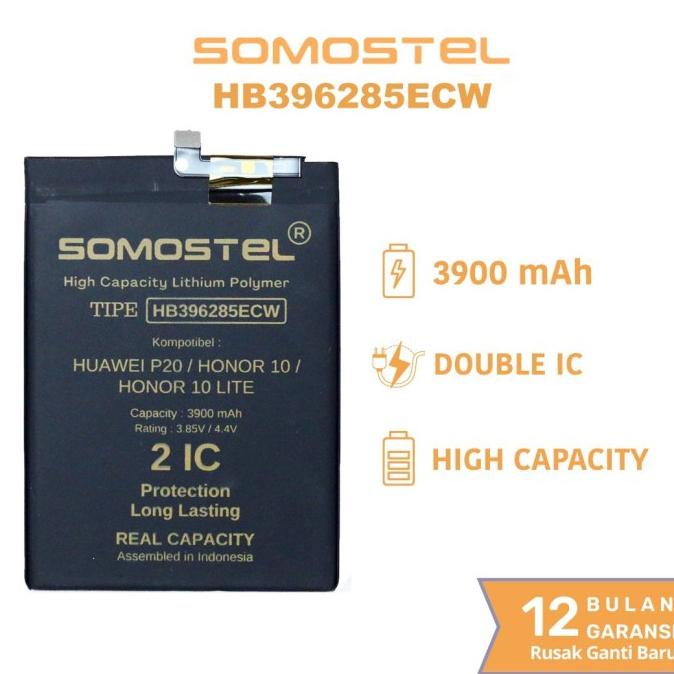 HB396285ECW Huawei P20 / Honor 10 / Honor 10 Lite Baterai Somostel