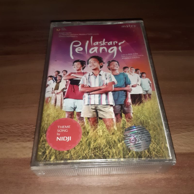 Kaset OST LASKAR PELANGI - Nidji Ipang Sherina Gita Gutawa