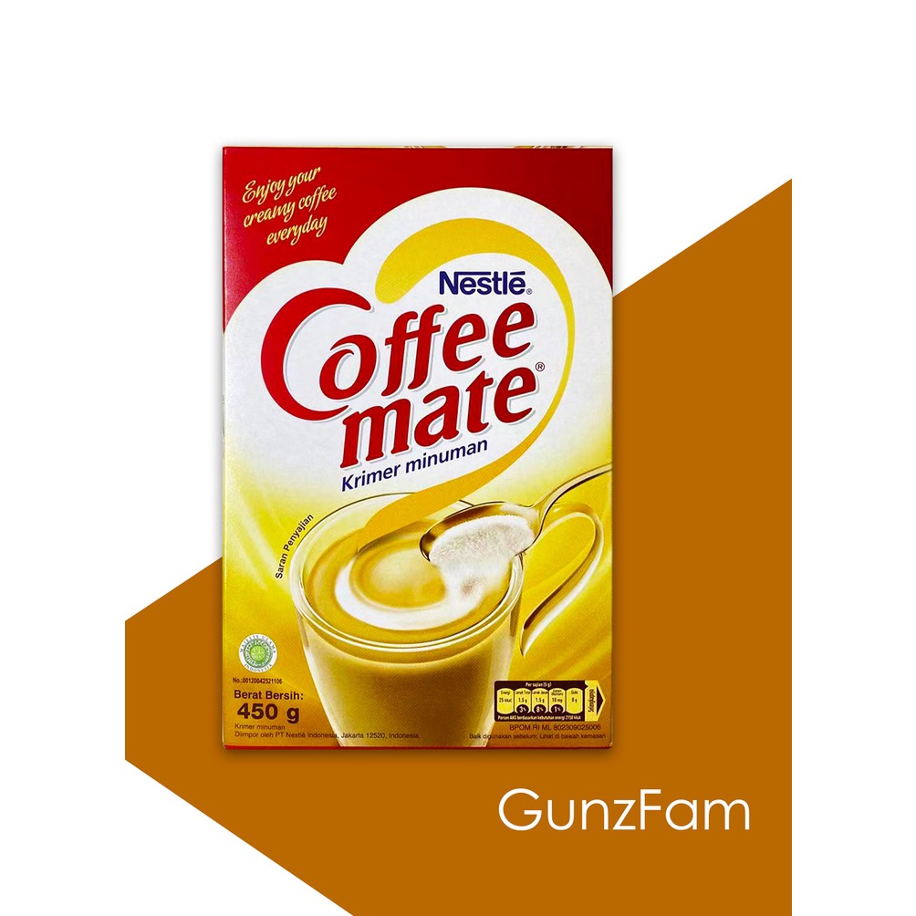 

[Miliki] Nestle Coffee Mate 450gr Creamer / Krimer Promo Expired Terbaru NSL