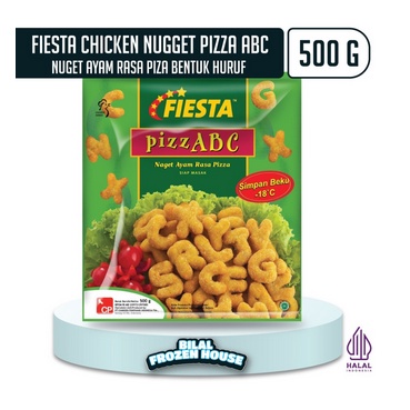 

Fiesta Nugget Pizza ABC 500gr - Nugget Ayam Rasa Pizza