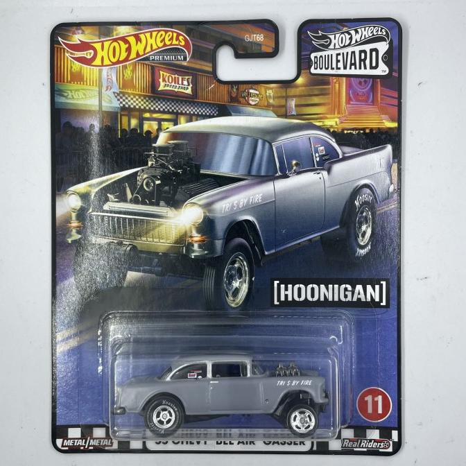 Hot wheels 55 Chevy Bel Air Gasser Boulevard