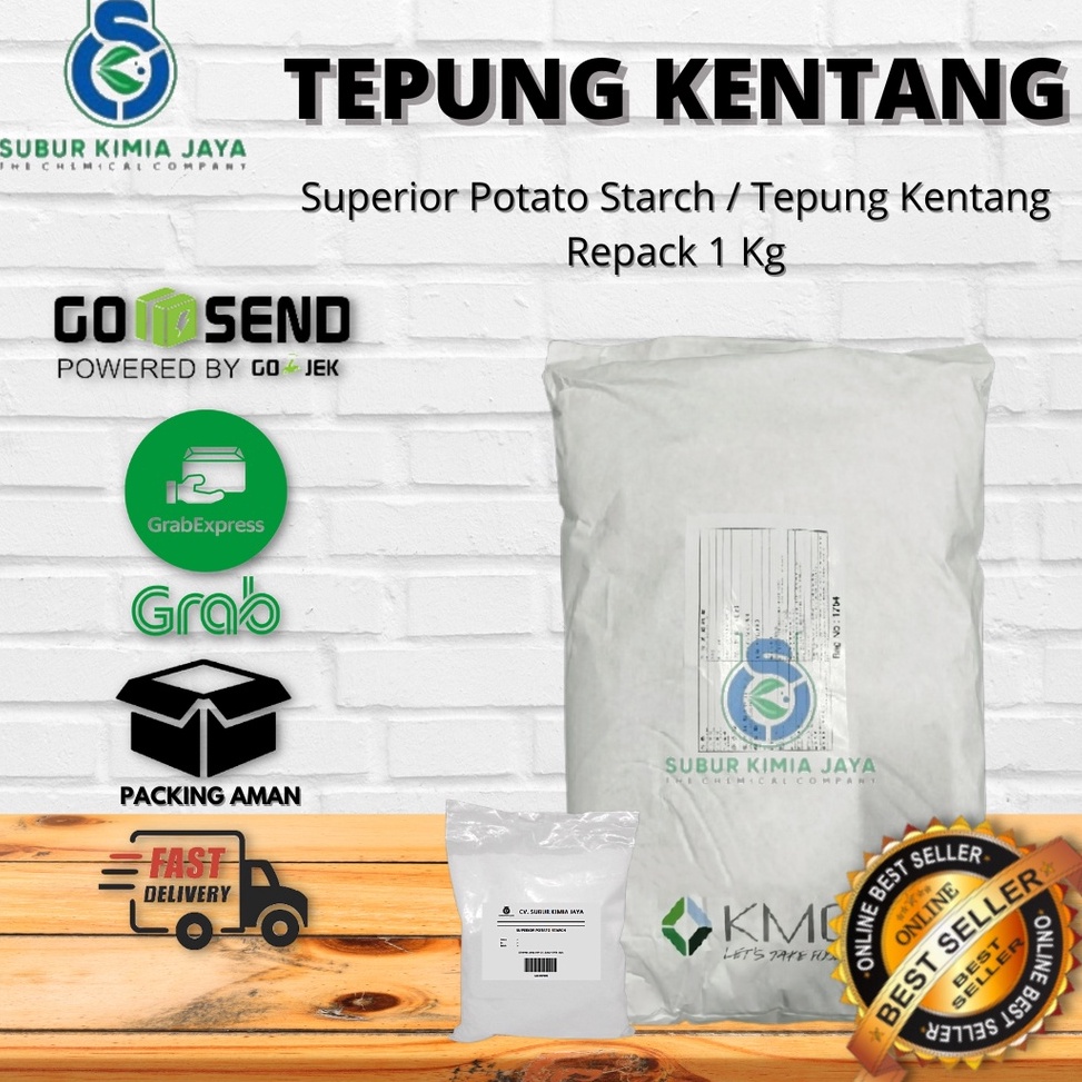 

Promo.. SUPERIOR POTATO STARCH / TEPUNG KENTANG “KMC” EX DENMARK 1 KG CQ9