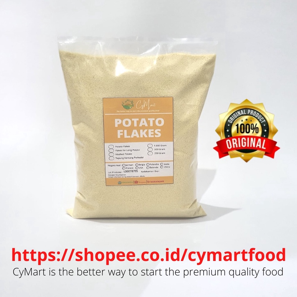 

Grosir Tepung Kentang Iscon Balaji Food / Potato Flakes Iscon (500gr) KN8