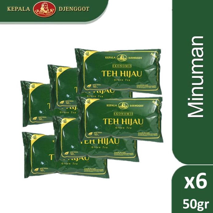 

Murah.. Teh Hijau Kepala Djenggot Sachet 50 gr x 6 Pcs 41