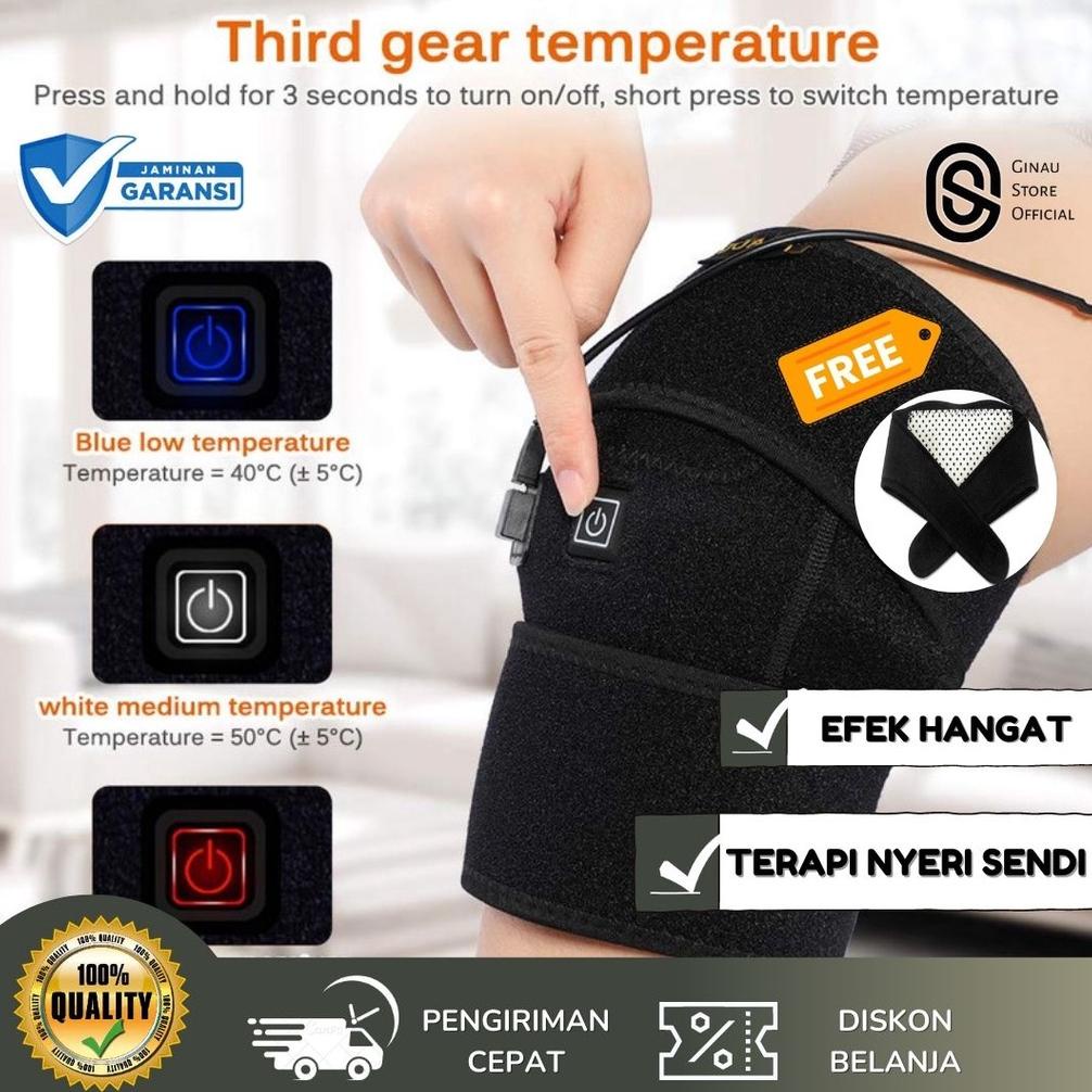 Laris Deker Lutut Kesehatan Alat Terapi Lutut Dengkul Fisioterapi Pelindung Dan Terapi Magnetik Saki