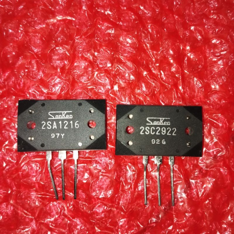 transistor final 2SA1216 2SC2922 audio amplifier