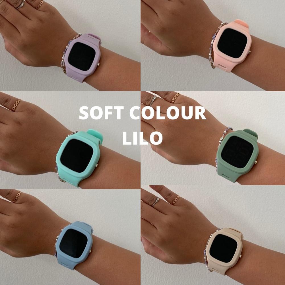 6,6 Lilo Soft Colour Huhu Jam Dital (Opening Promo) *Stok Terbatas + Bergaransi