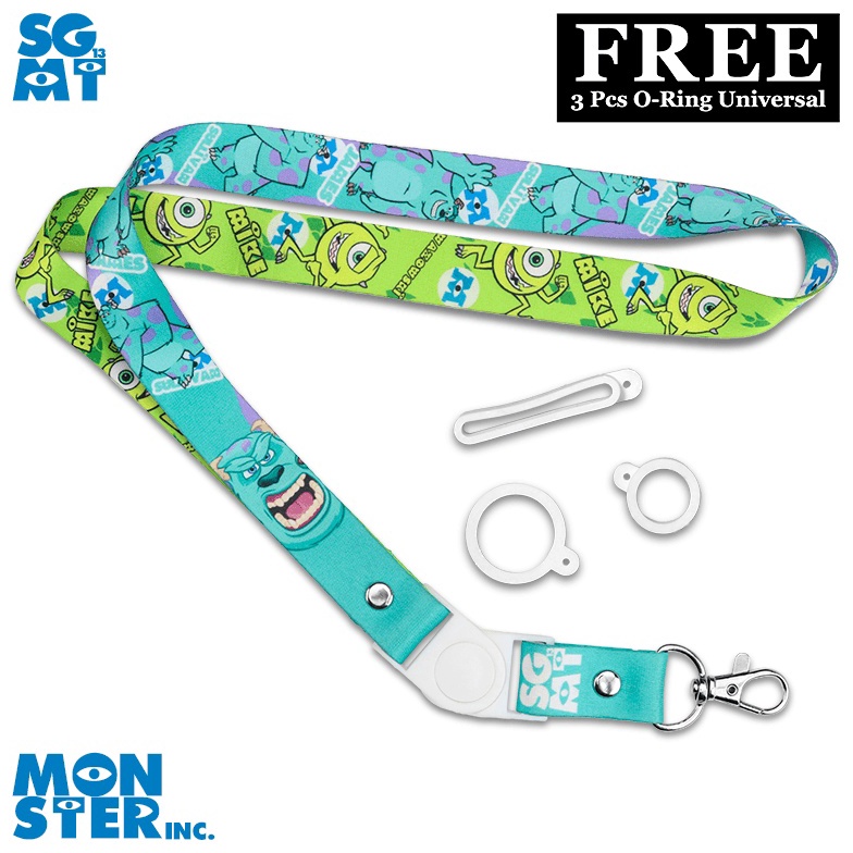 

Lanyard Sigmat13 Gantungan id card Printing name tag Premium Monster Inc [XC.22Jn23т]