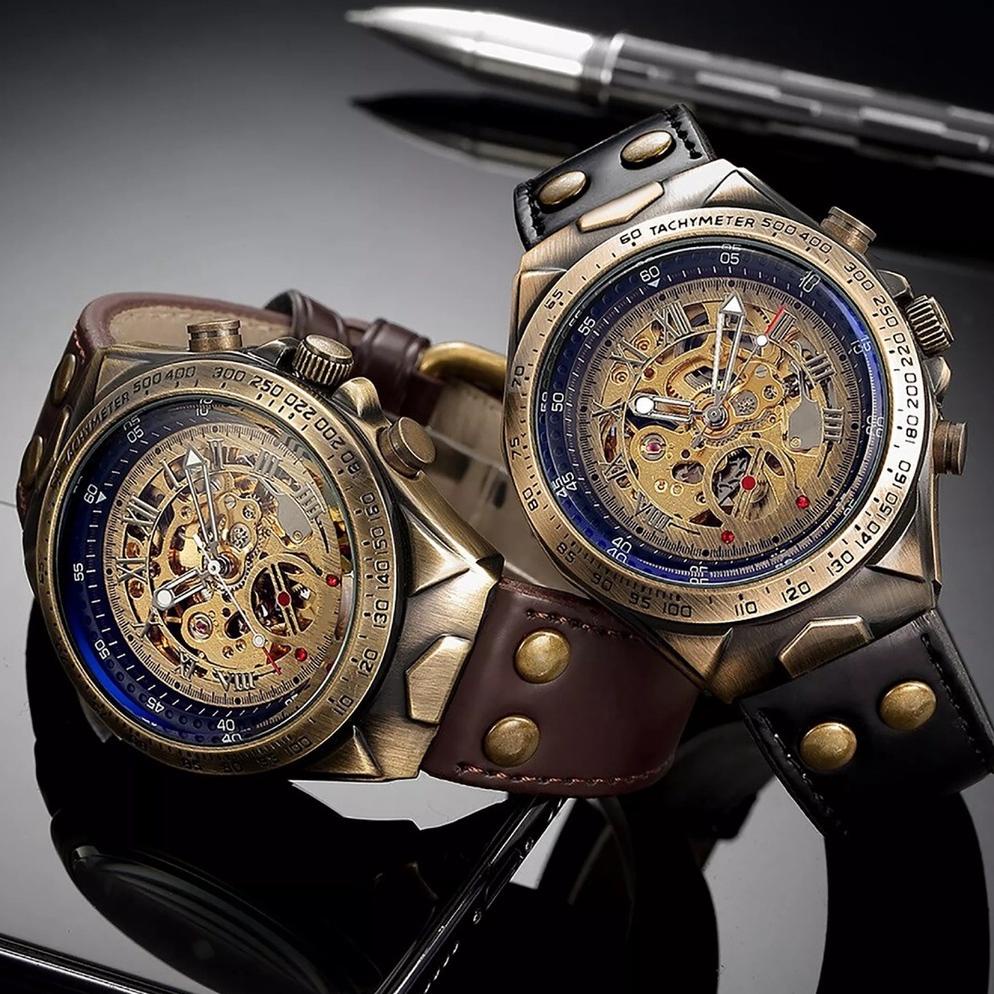 Terbaru Binbond C12 Automatic Jam Tangan Pria Mechanical Automatic Waterproof Casual Watch/Jam Tanga