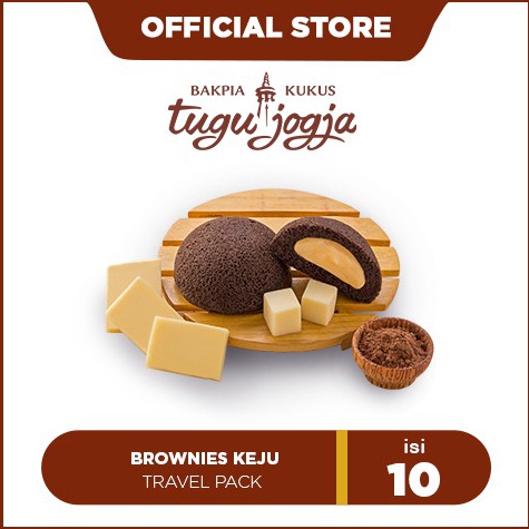 

Big sale Bakpia Kukus Tugu Jogja Brownies Keju - Travel Pack H09