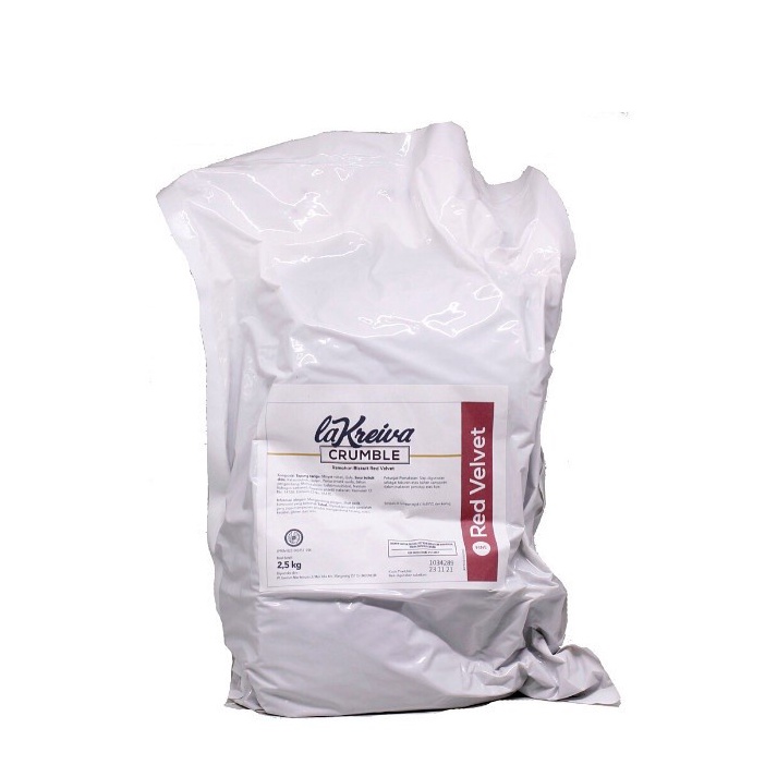 

Model terkini RED VELVET LA KREIVA CRUMBLE FINE TOPPING 2.5 KG 43
