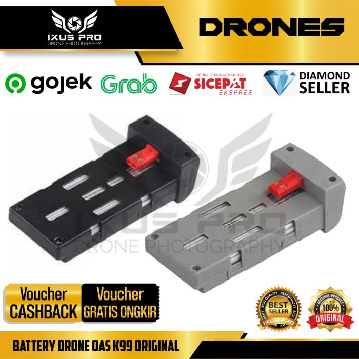 MUST HAVE DRONE OAS K99 MAX ORIGINAL BATTERY - BATTERY DRONE K99 ORIGINAL TERBARU