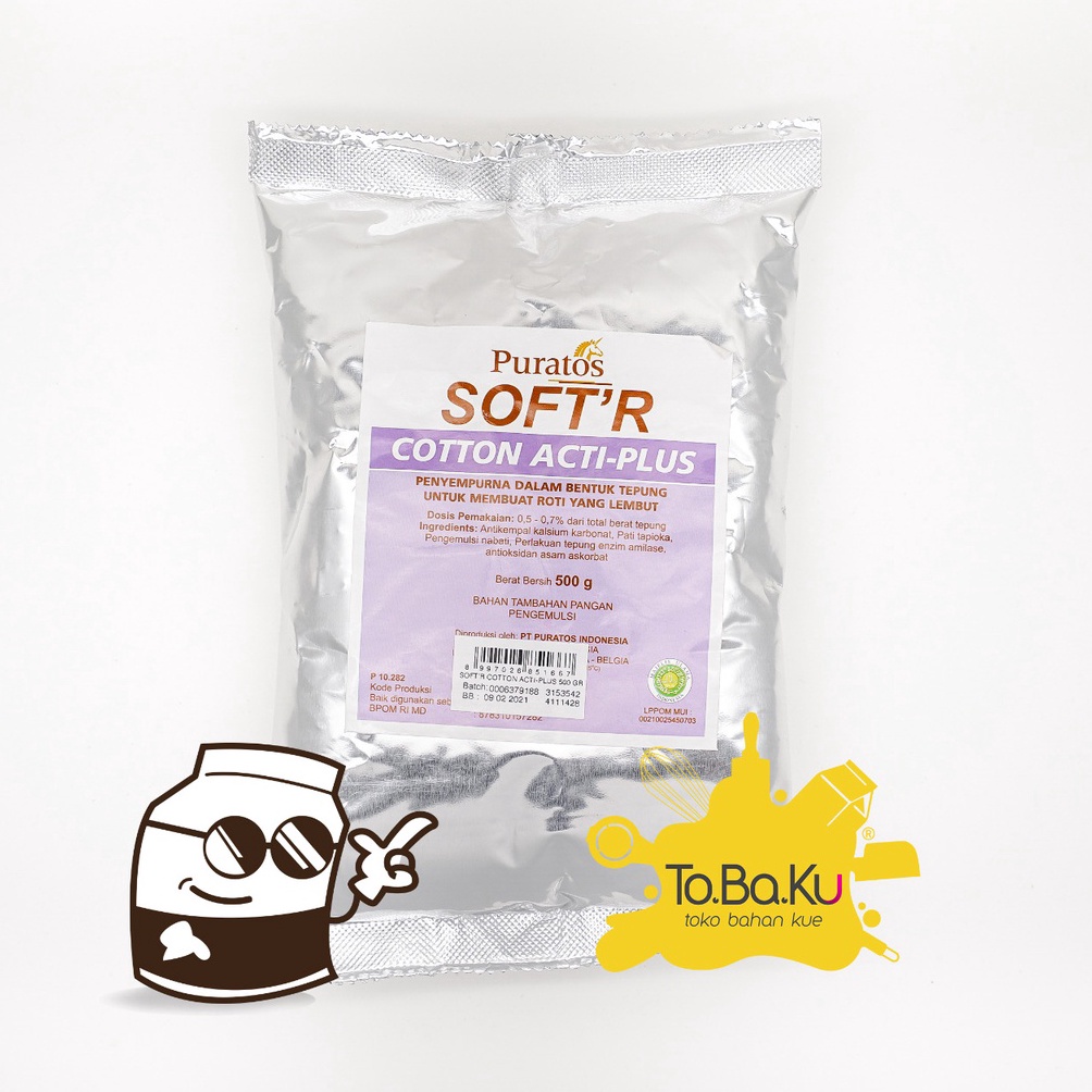 

Best produk Puratos Soft'r Cotton 500gr NJA