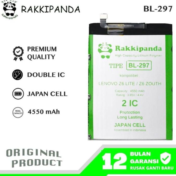 RakkiPanda - Baterai BL297 Lenovo Z6 Lite / Z6 Youth / K5 Pro