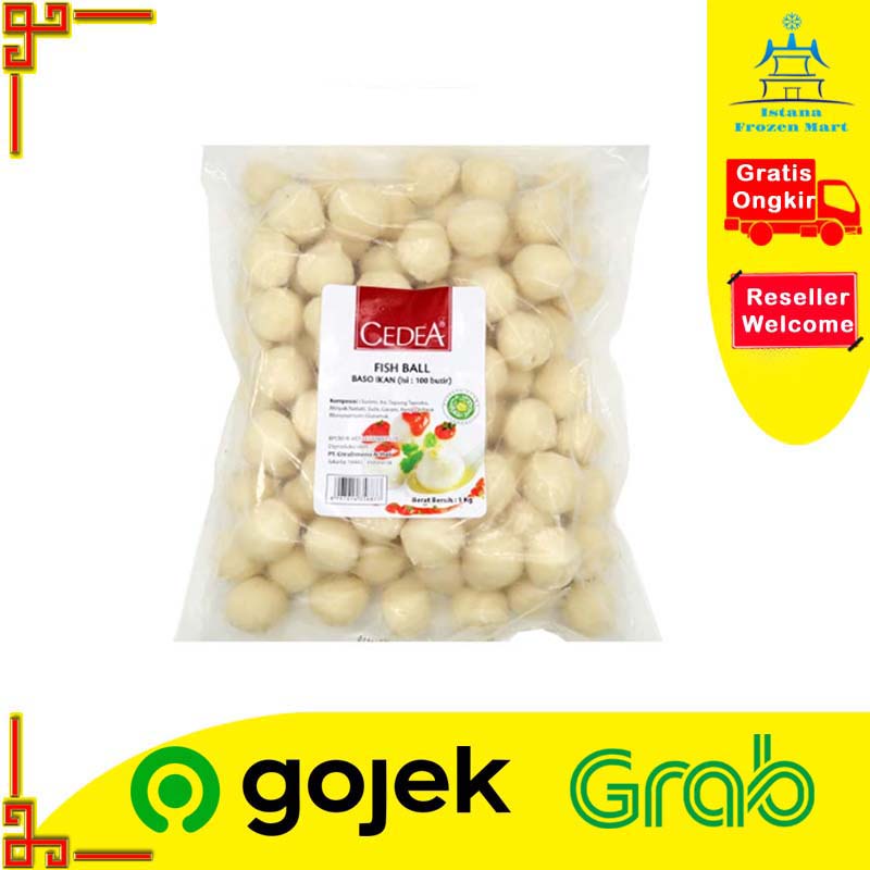 

Baso Bakso Ikan Kecil Fish Ball 1 KG - CEDEA