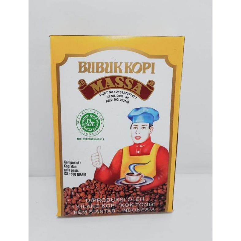 

Harga Grosir (1Kotak/ 1/2Kg) Bubuk Kopi Massa Kok Tong Pem Siantar Asli
