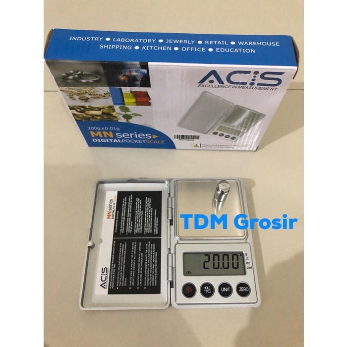 Timbangan Emas / Timbangan Pocket ACIS MN-200