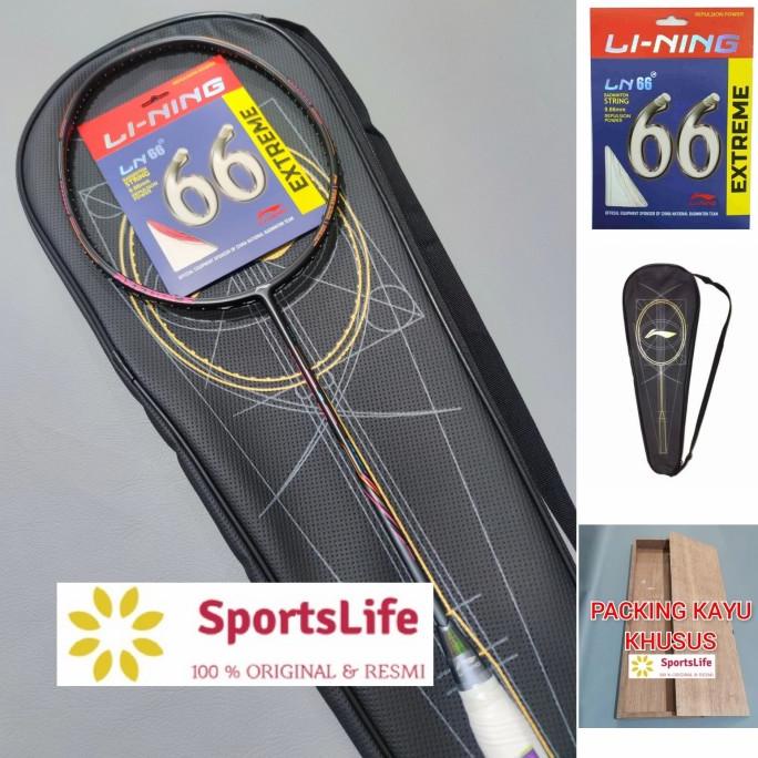 RAKET BADMINTON LINING AX FORCE 80 ORIGINAL