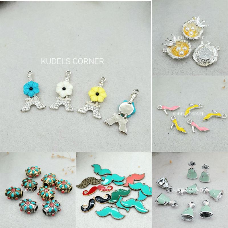 CHARM ENAMEL/ CHARM BESI / BANDUL / LIONTIN