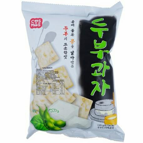 

[135gr] CosMos Tofu Snacks - Snack Tahu Kering Korea Best Seller