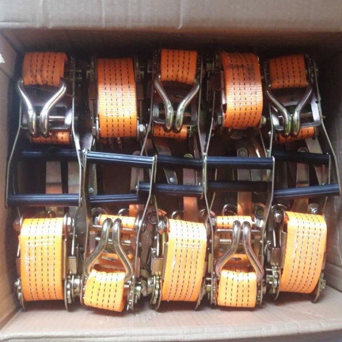 Trekerki Rachet Tie Down / Kepala Tali Krek / Besi Trek Belt / Treker / Kotrek