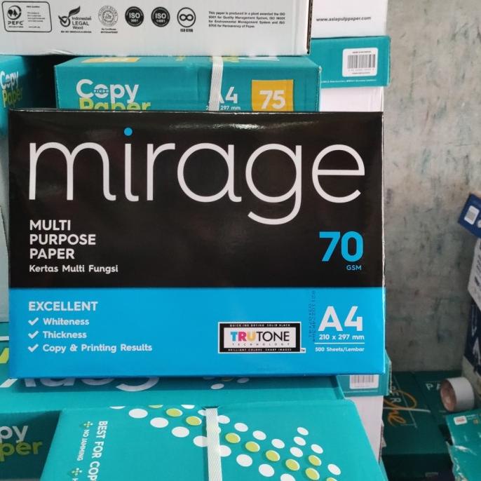 

Kertas A4 70 Gram Mirage