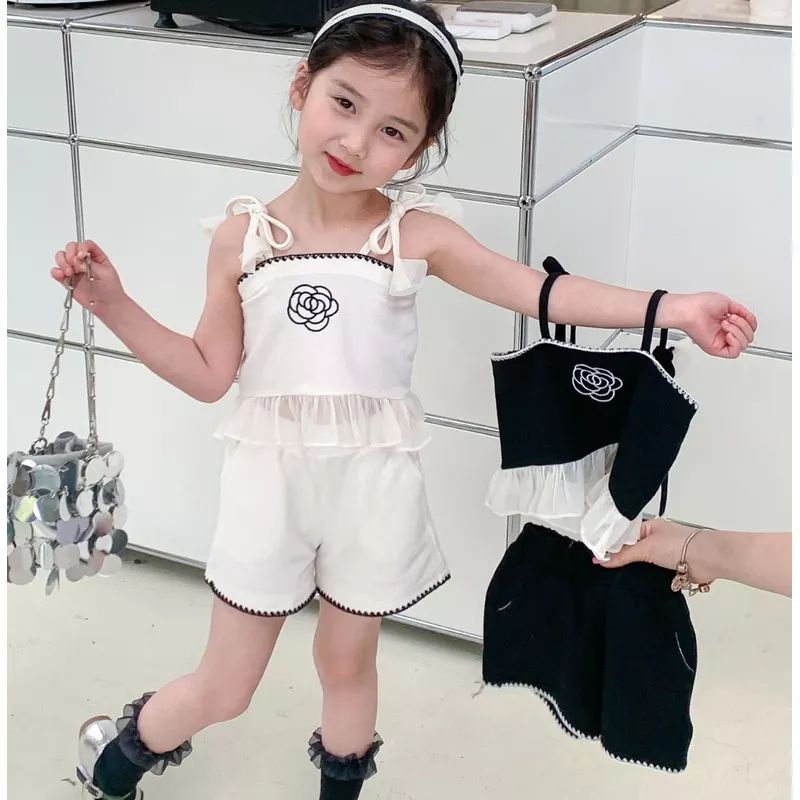 BabyOdette Tiara Flower Set / Setelan Anak Perempuan