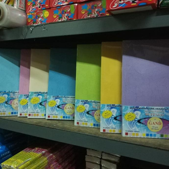 

Kertas Cover Buffalo GAND 150 gsm 100 lembar indorahmat