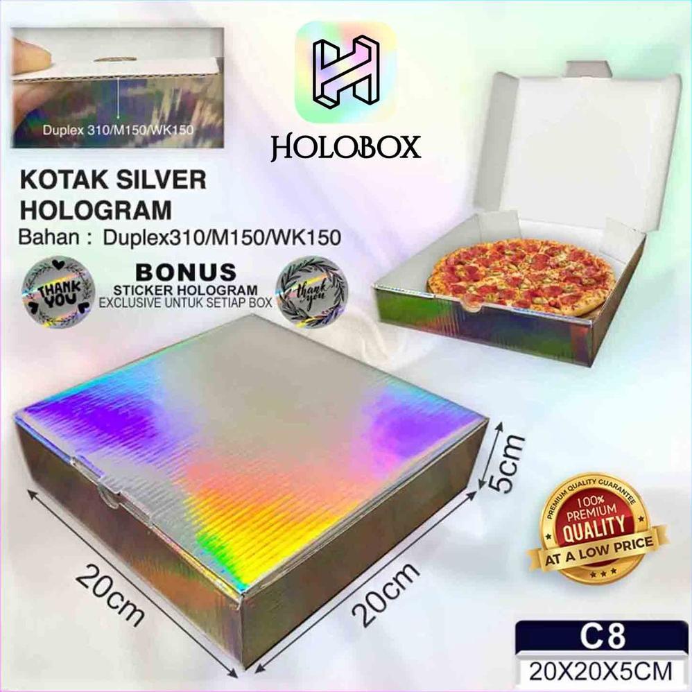 

Promo KOTAK KUE|HOLOGRAM|KADO|SERBAGUNA|PACKAGING|CAKE|BOX|DUS|C8