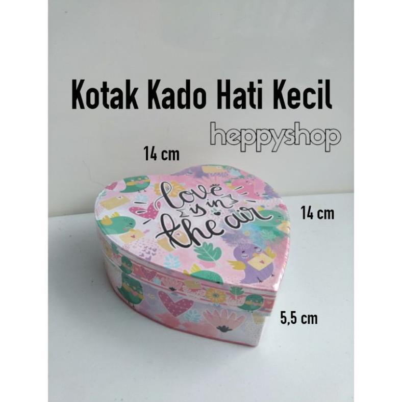 

Sale 7.7 Kotak Kado Hati Kecil, Gift Box Love, Kotak Coklat, Kotak Hadiah