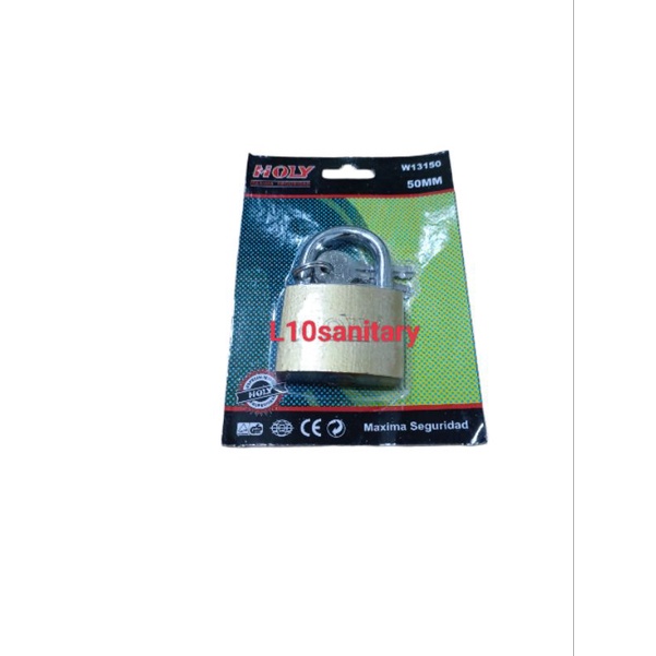 Gembok Per KUNING 50mm / Gembok KUNING *50 mm