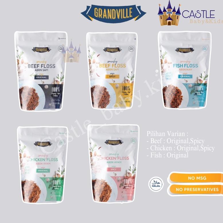 

Terbaru GrandVille Abon Ayam - Abon Daging Sapi - Abon Ikan Menu Tambahan MPasi - Rasa Spicy & Original Premium