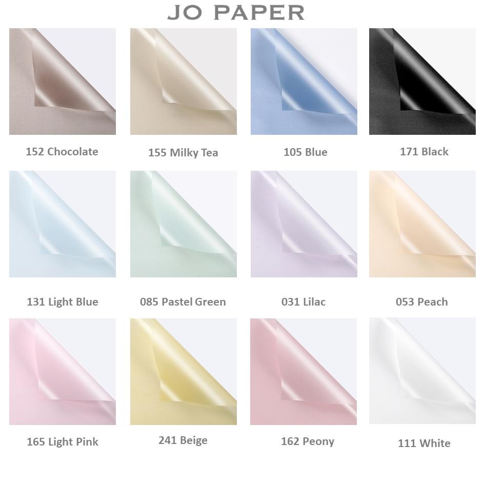 

Promo [5 LEMBAR] Flower Wrapping Paper Gliter B Premium Kertas Buket Bunga Mengkilap Florist Cellophane Murah