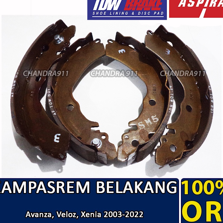 _ Jp Kampas rem belakang avanza xenia veloz Original TDW ✣ ¡