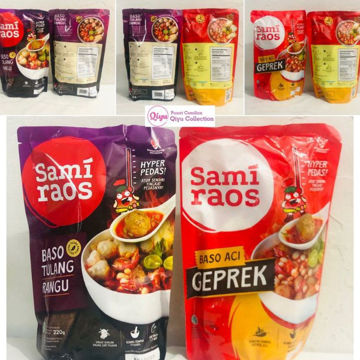 

(COD )NEW_PRODUCT Baso Aci Geprek Tulang Rangu Samiraos - Baso Geprek Pedas Murah Enak Asli Garut