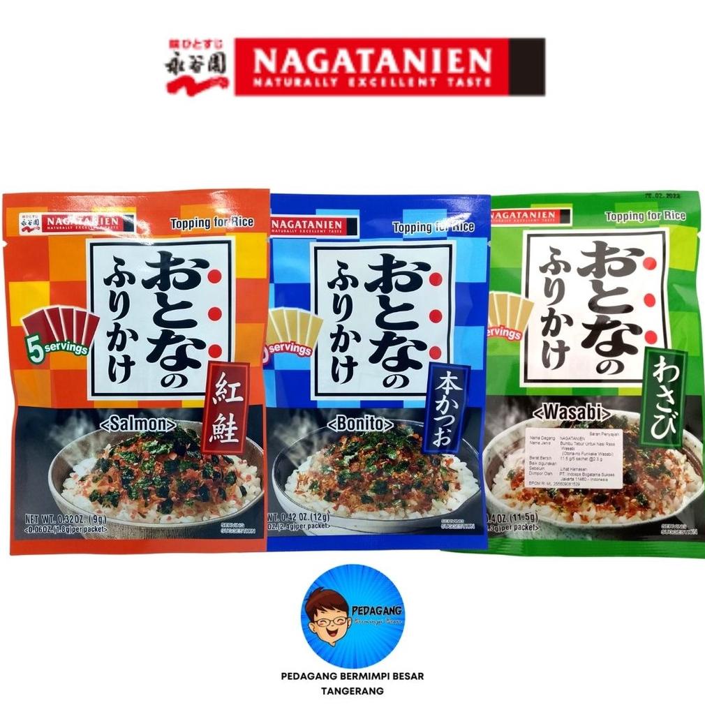 

New Nagatanien Otona no Furikake Bonito Salmon Wasabi / Abon Tabur Jepang