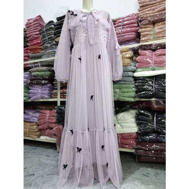 DRESS MEWAH STARLA//Gamis Party Isvara Terbaru warna Kumplit //Gamis Couple kekinian//Couple seragam Hajatan