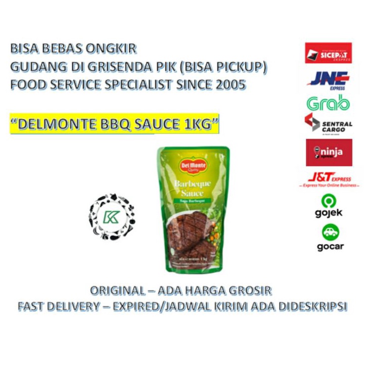 

Model terbaru Delmonte Barbeque Sauce BBQ Pouch 1kg 67S