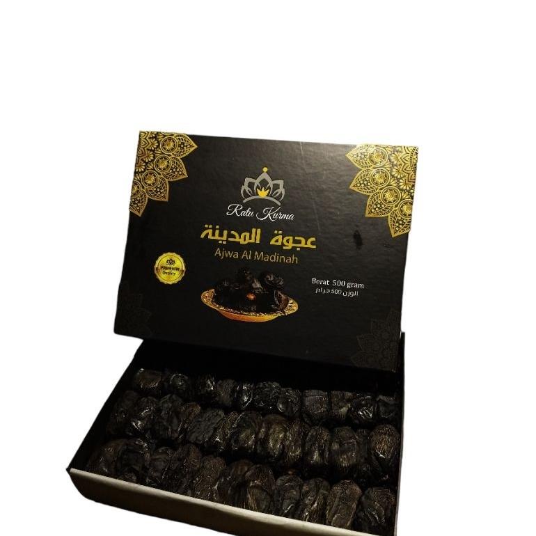 

New Kurma Nabi / Ajwa Madinah Kemasan 500gr dan 300gr
