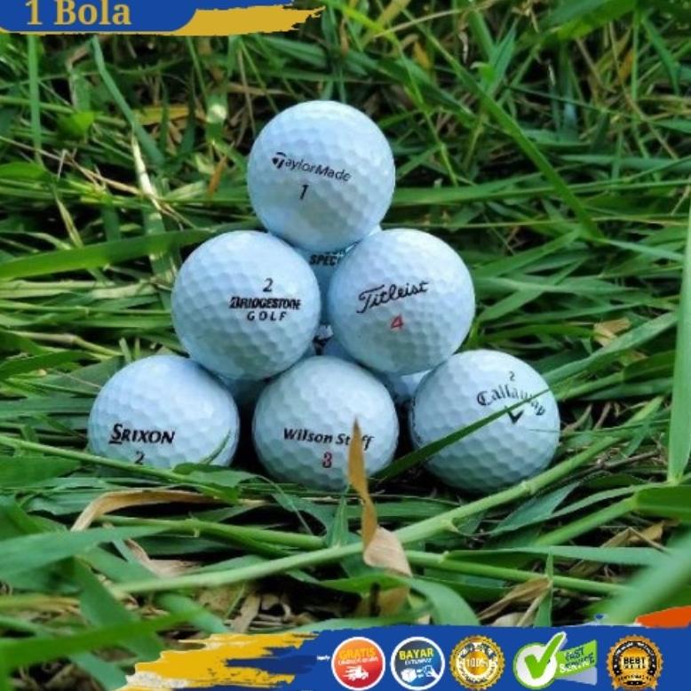 Ready Bola Golf Second Bekas 1 Pcs Bola Golf Asli Murah Golf Ball Away Taylormade Titleist Nike