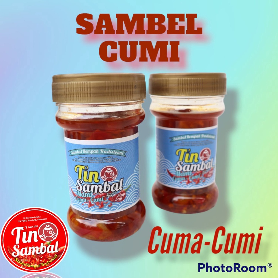 

【MEGA SALE】 Sambal Cumi, baby cumi, Sambel cumi khas Tin Sambel-150 gr