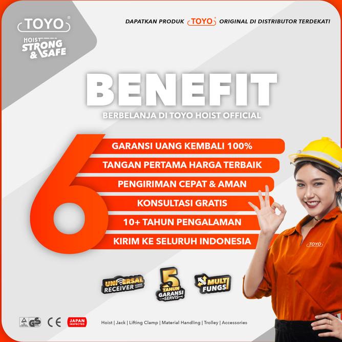 Chain Block / Takel 3 Ton X 15 Meter Toyo