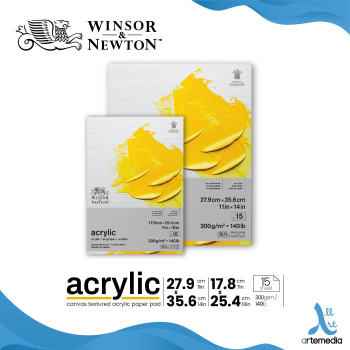 

Terlaris Kertas Gambar Akrilik Winsor & Newton Acrylic Paper Pad